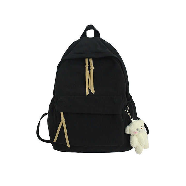 Casual Multi-Pocket School Backpack Bowlift