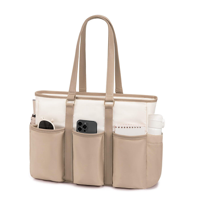 Stylish and Functional Everyday Handbag with Compartments Bowlift