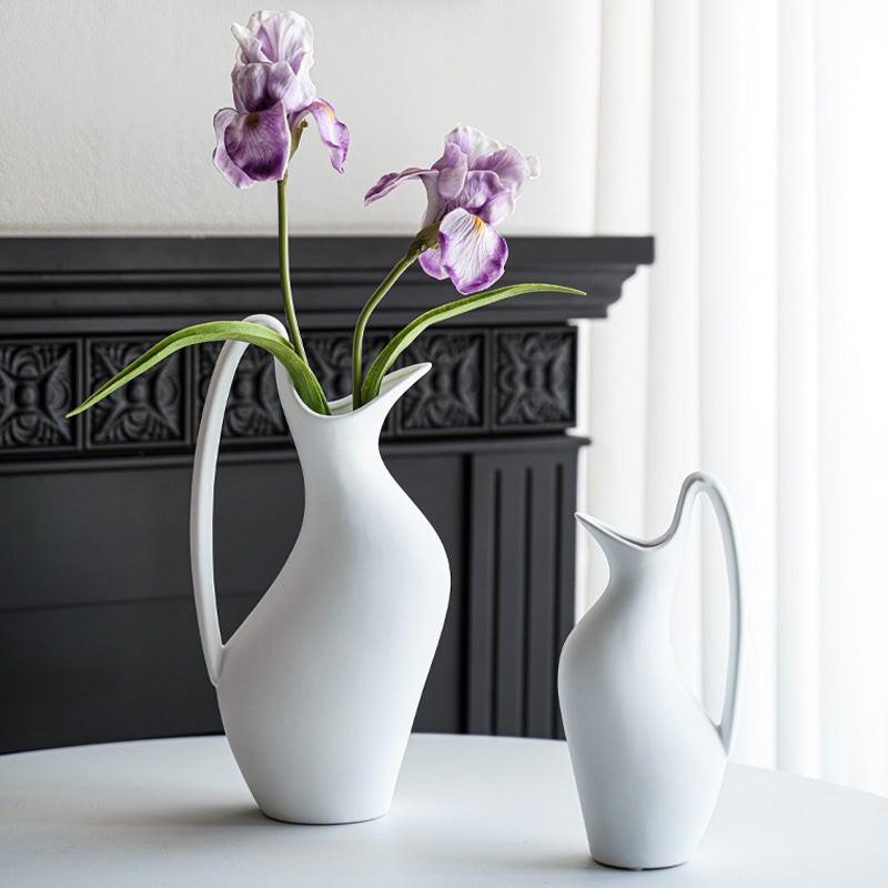Stylish Ceramic Carafe Bowlift