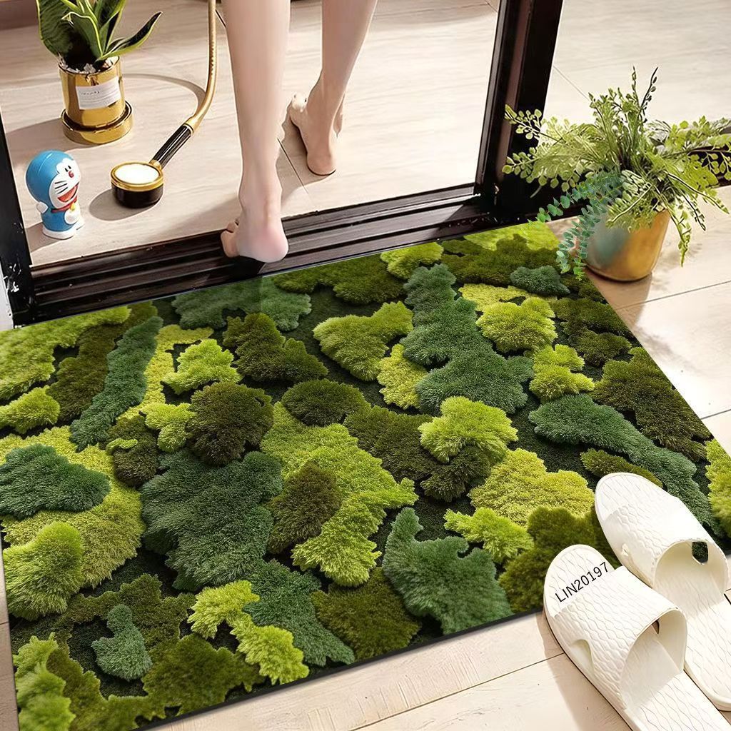 Artistic floor rug