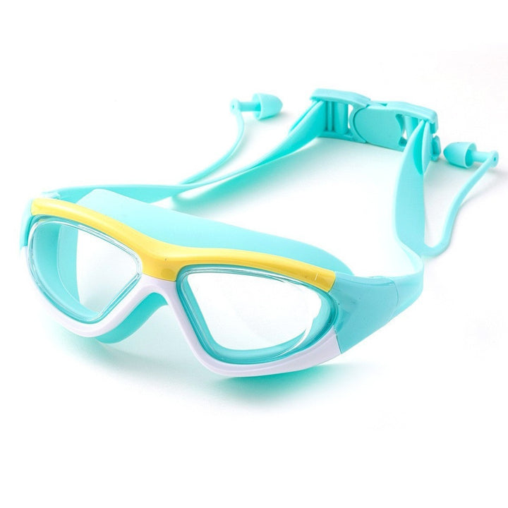High-quality water sports swim goggles with adjustable head strap and ergonomic fit Bowlift