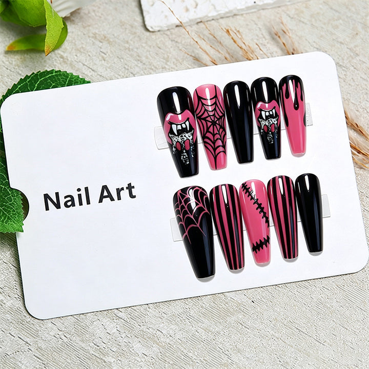 Creative nail art with Halloween designs Bowlift