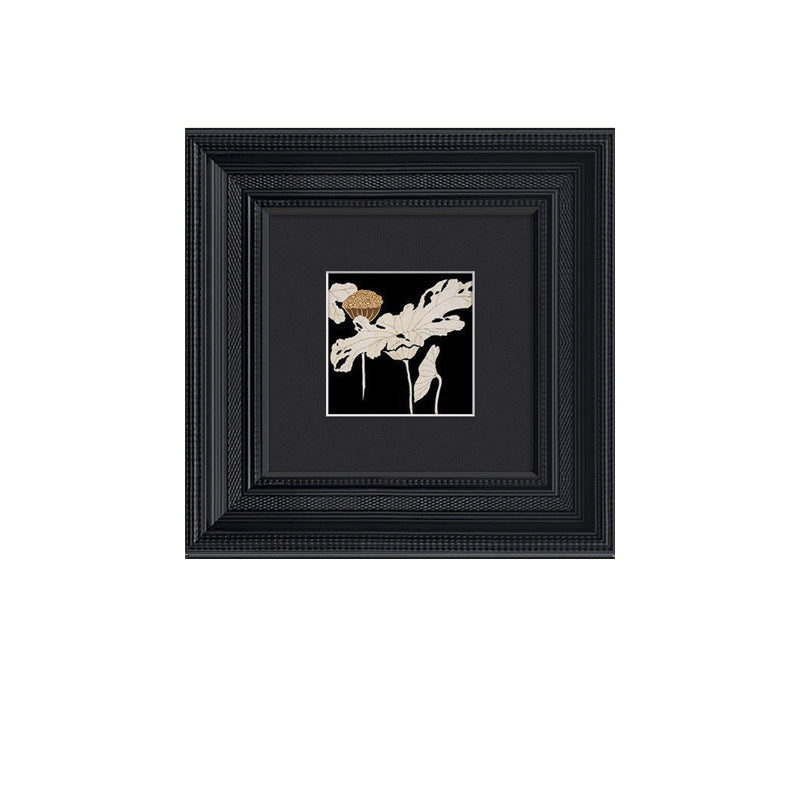 Artistic Flowered Coated Wall Decor