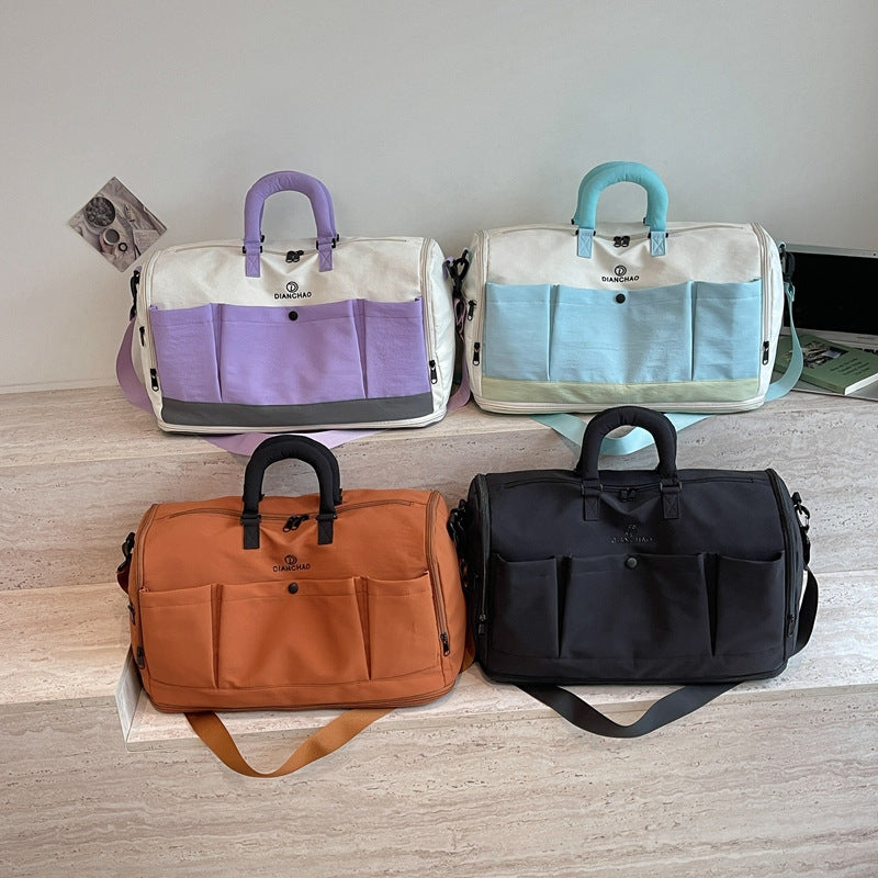 Sporty Travel Bag with Multifunctional Features Bowlift