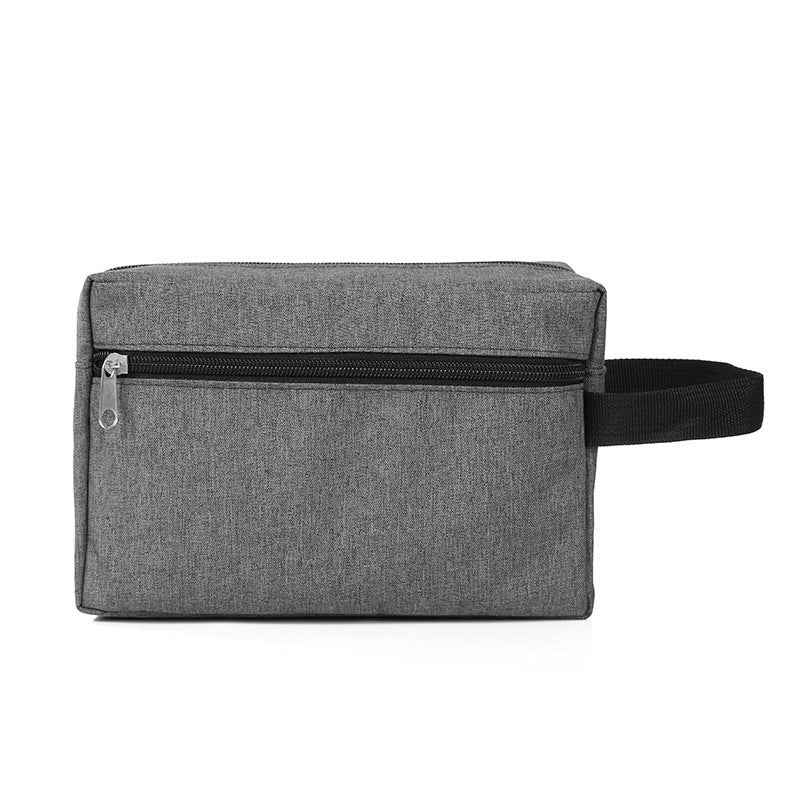 Practical cosmetic bag with two zippers Bowlift