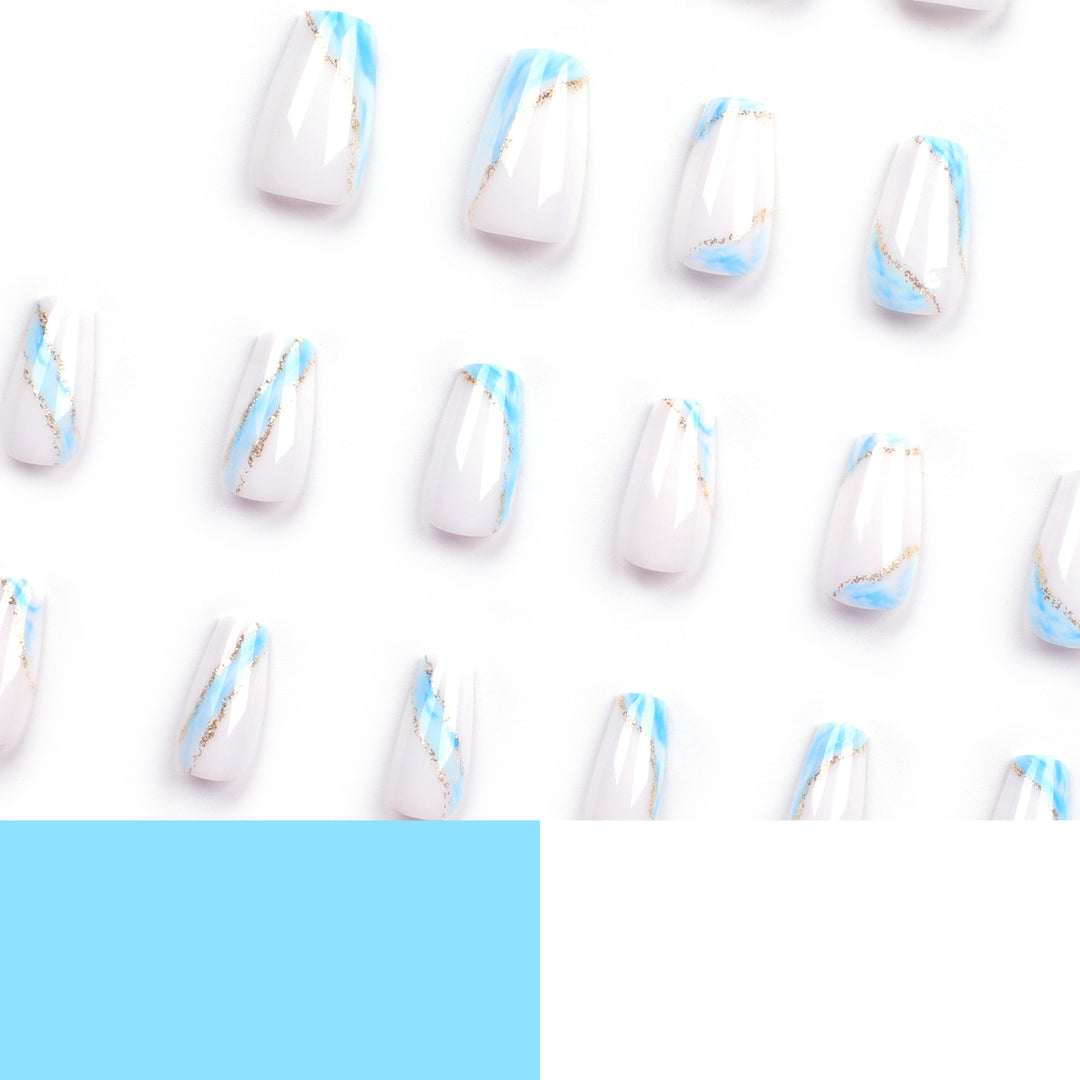 Artful nail design with maritime accents Bowlift