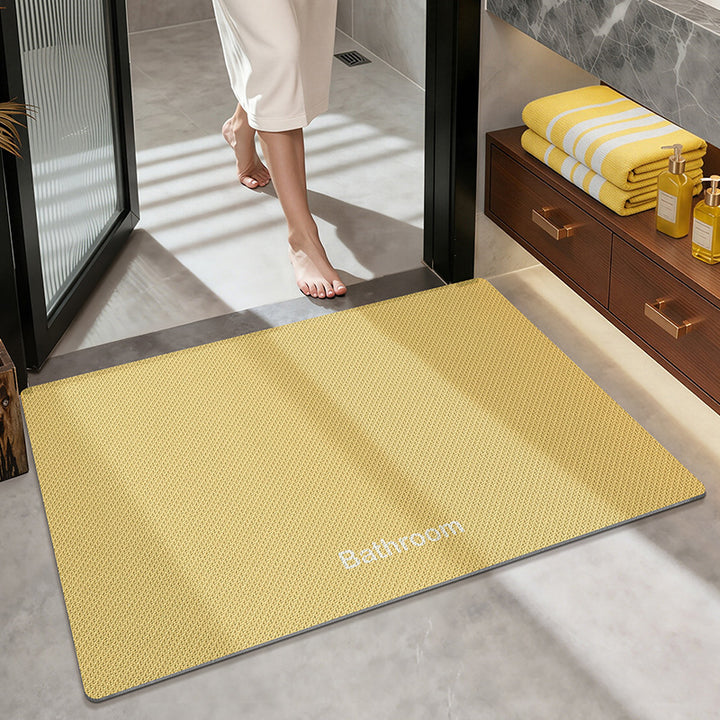 Textured Luxury Bath Mat Bowlift