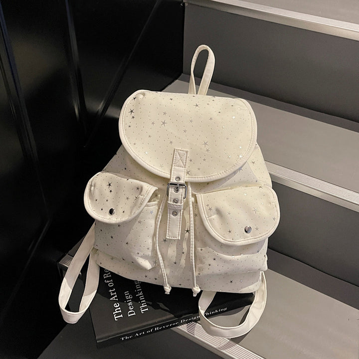 Starry Print Backpack