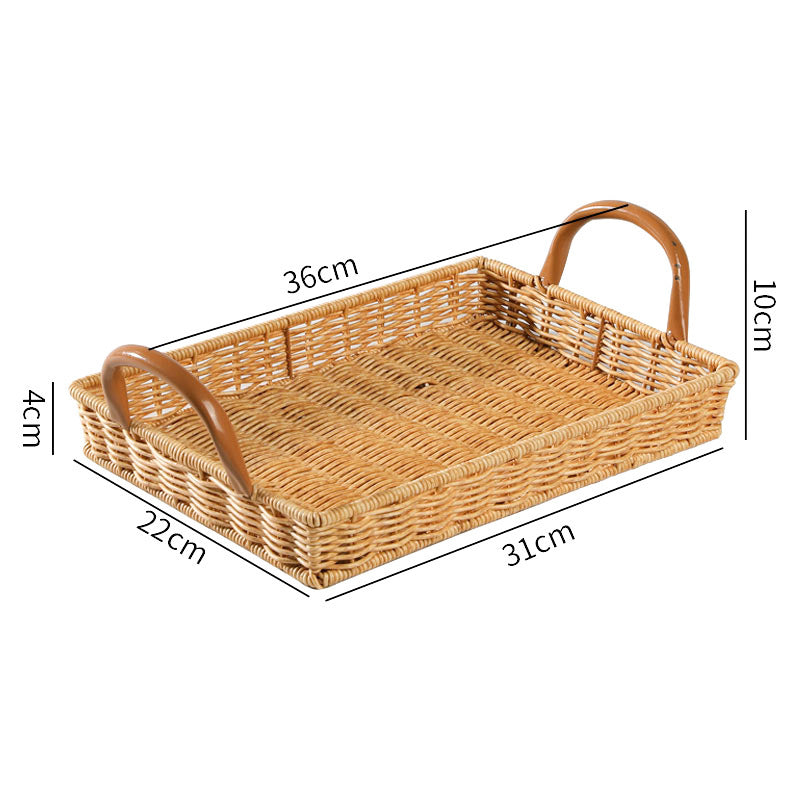 Versatile Woven Storage Tray Bowlift
