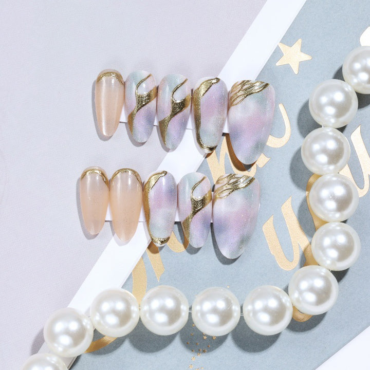 Acrylic Nails Set Bowlift