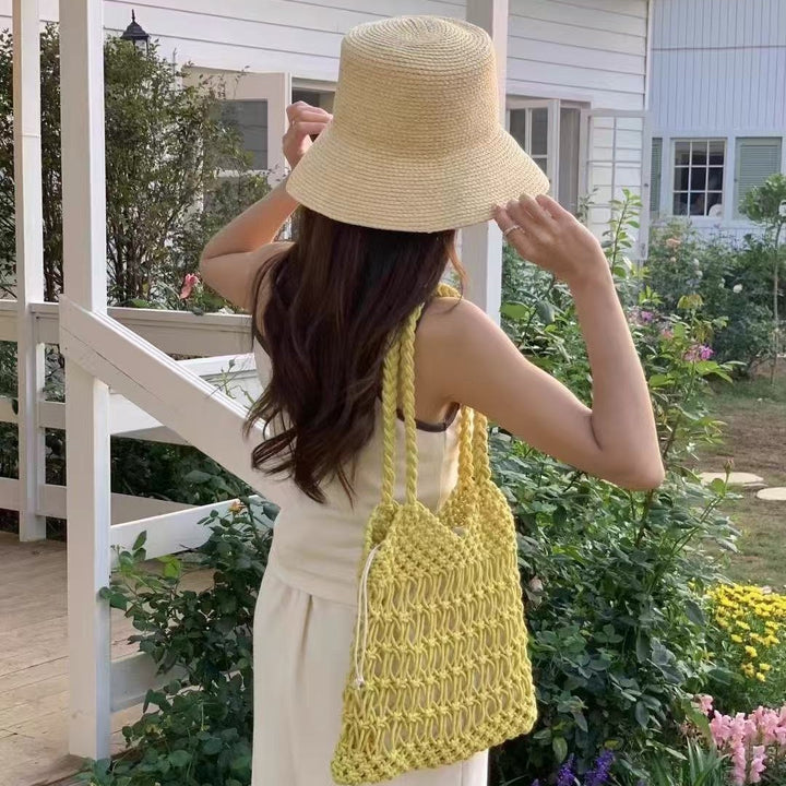 Trendy Mesh Handbag Bowlift