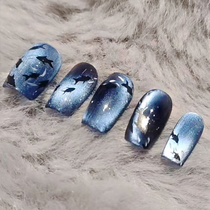 Whimsical Bear-Themed Press-On Nail Art Kit Bowlift
