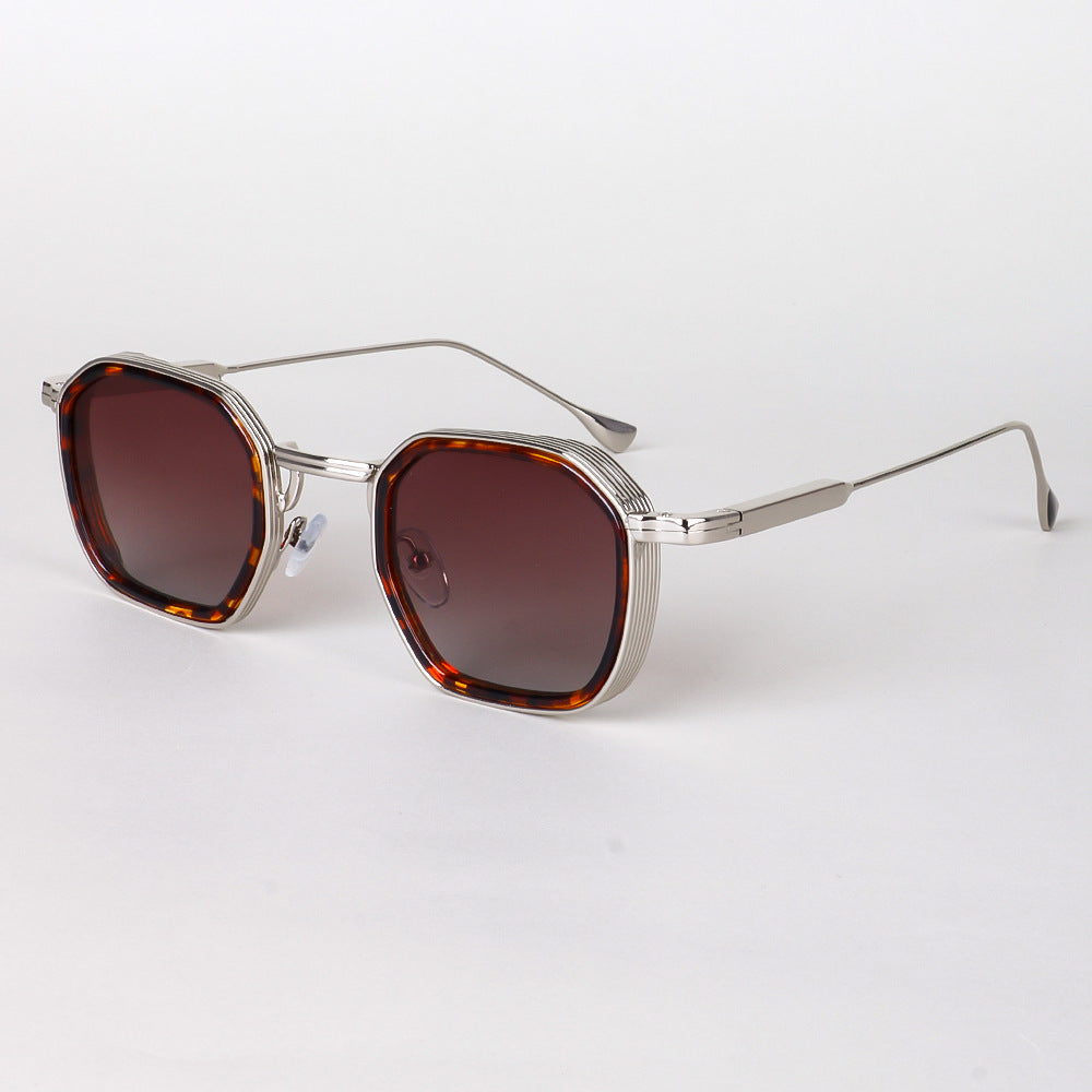 Ladies stylish sunglasses in modern octagonal design with high-quality polarized lenses Bowlift