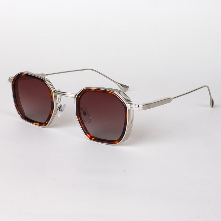 Ladies stylish sunglasses in modern octagonal design with high-quality polarized lenses Bowlift