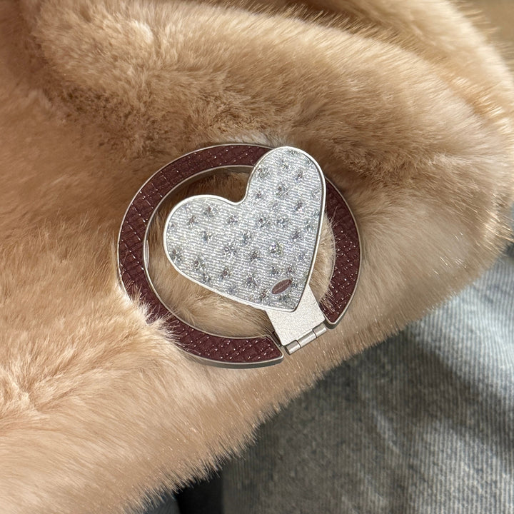 Elegant Heart Brooch Bowlift