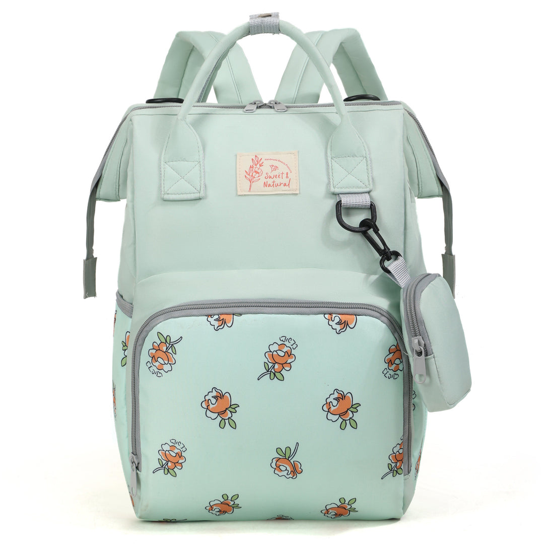 Stylish Floral Pattern Backpack Bowlift