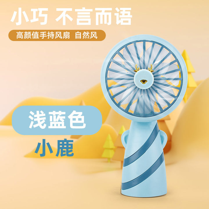 Women portable USB hand fan with cute design Bowlift