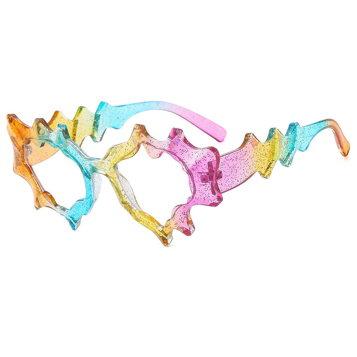 Ladies' Fashion Sunglasses in Extravagant Wave Design Bowlift