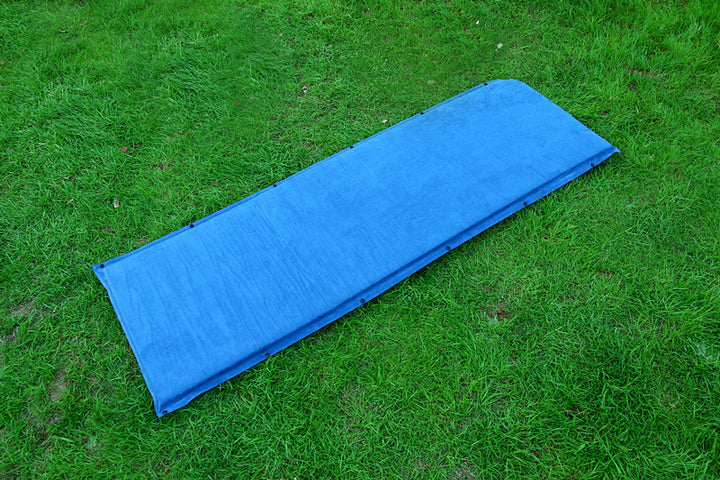 full-length camping sleeping pad with heavy-duty canvas cover and reinforced snap grommets Bowlift