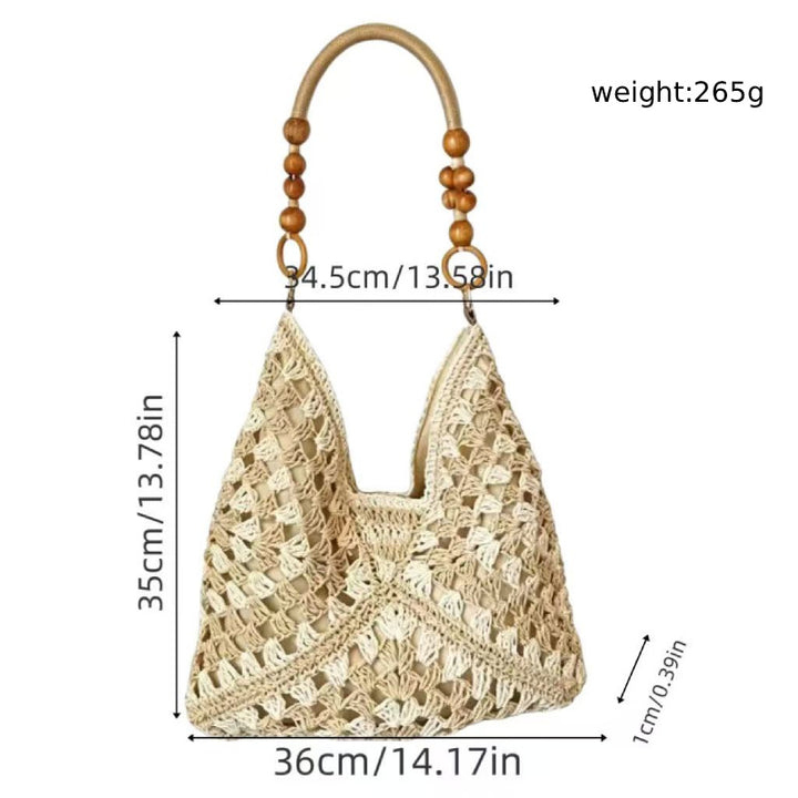 Handmade Macrame Handbag Bowlift