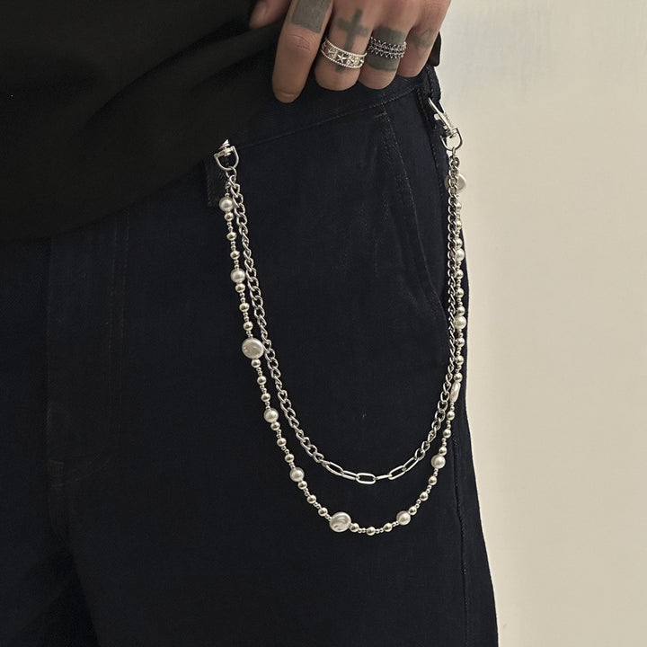 Beaded Accent Eyewear Holder Bowlift