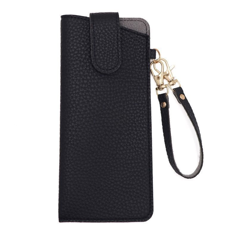 Elegant Leather Eyewear Case Bowlift
