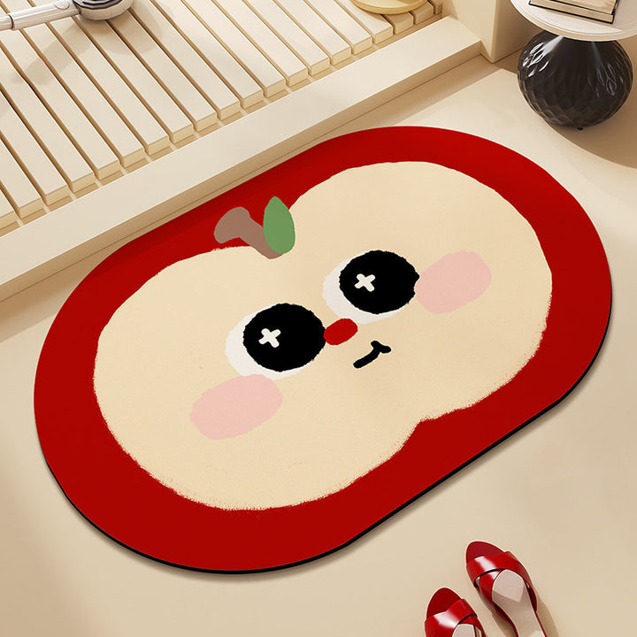 Playful Cloud-Shaped Bath Mat Bowlift
