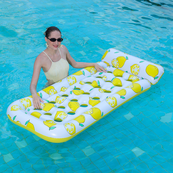 Women's Inflatable Water Lounge with Fruity Design Bowlift