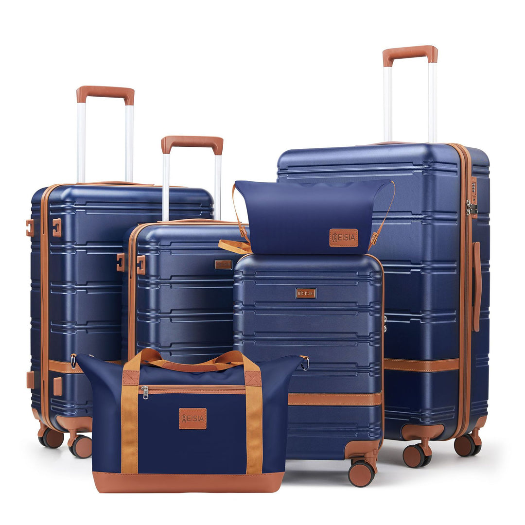 Unisex Comprehensive Hard Shell Luggage Set Bowlift