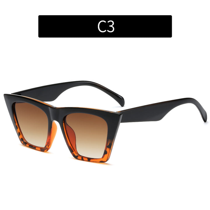 Unique Geometric Oversized Sunglasses