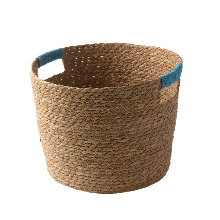 Stylish storage basket made of woven natural fibers Bowlift