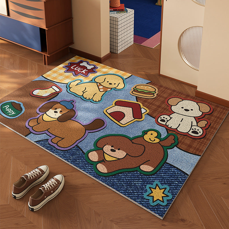 Playful Animal-Themed Area Rug