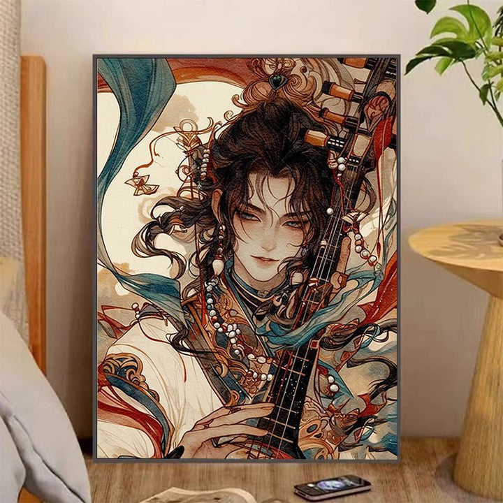 Artistic Fantasy Character Canvas Art Bowlift