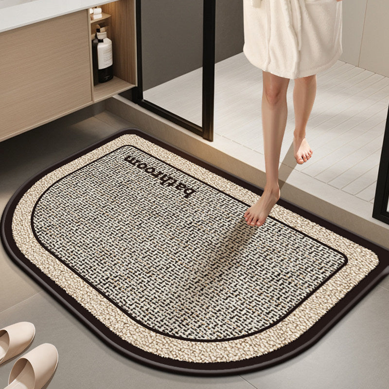Plush Bath Mat Bowlift