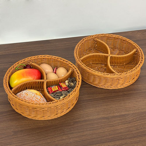 Ladies Elegant Tiered Basket with Dividers Bowlift