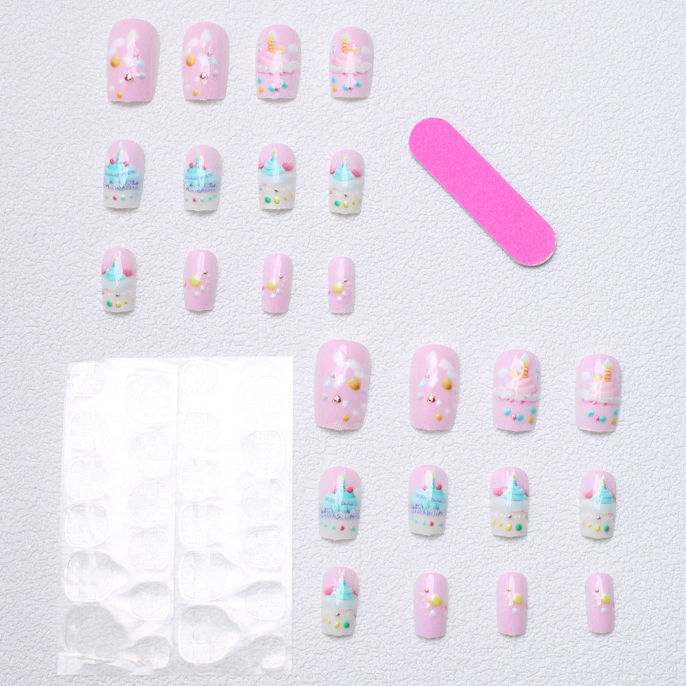 Celebration-Themed Press-On Nails Bowlift