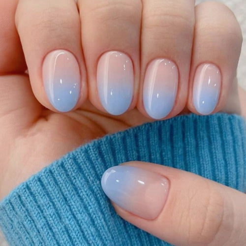 Artistic Ombre Nail Design Bowlift