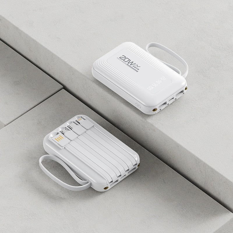 Portable Powerbank with Intelligent Charging Concept Bowlift