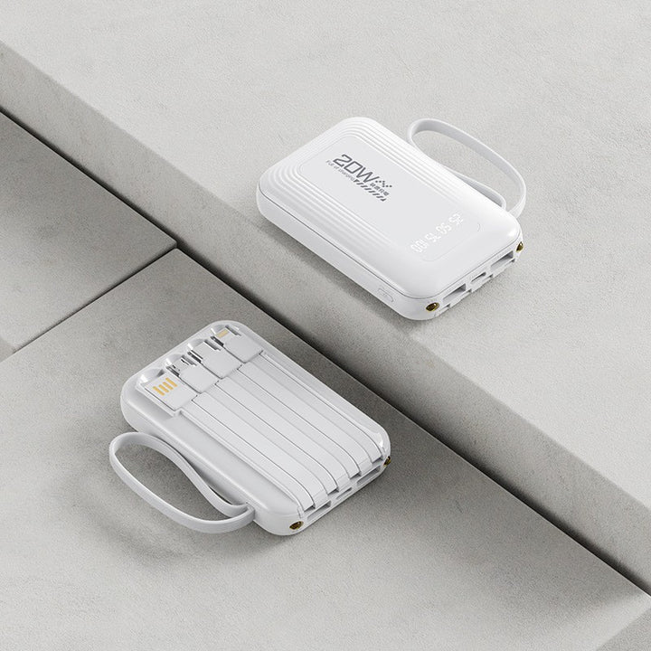 Portable Powerbank with Intelligent Charging Concept Bowlift