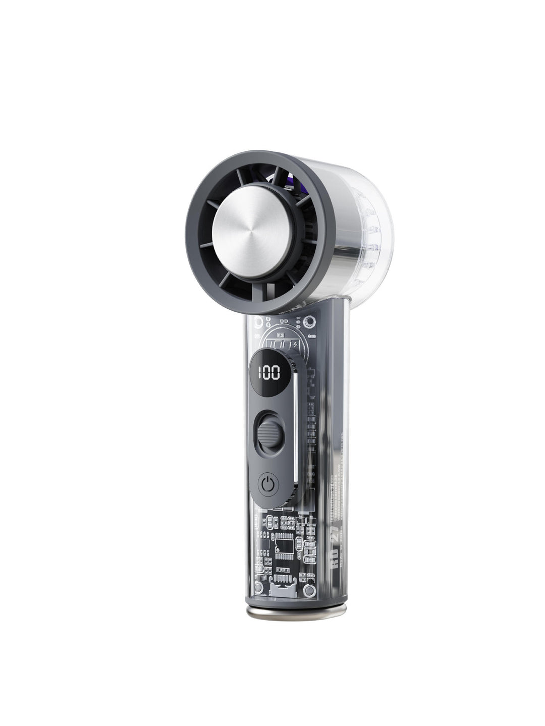 Unisex Smart Digital Handheld Cooling Fan Bowlift