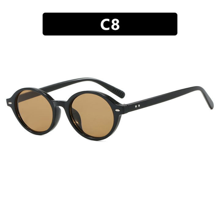 Women's round sunglasses with modern design and polarized lenses Bowlift