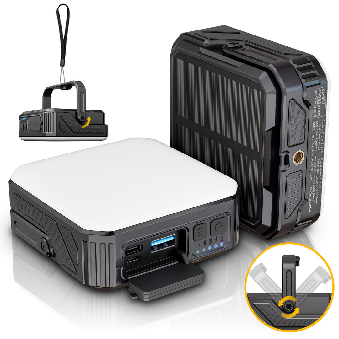 Portable Solar Power Bank Bowlift