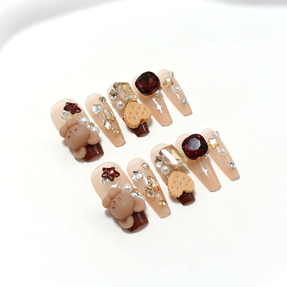 Creative Nail Art with 3D Designs Bowlift