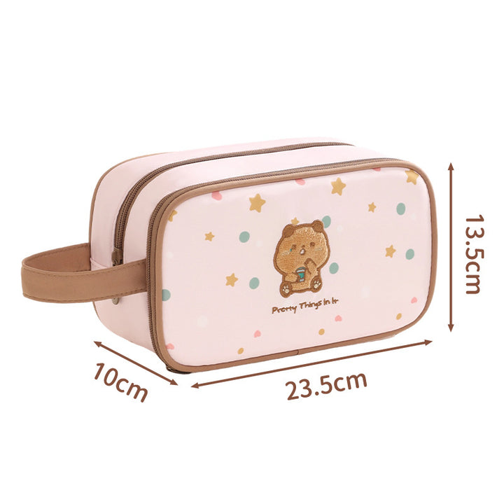 Cute Animal Pattern Makeup Pouch Bowlift