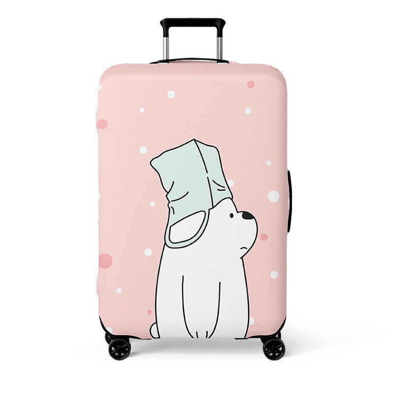 Unisex suitcase with stylish animal motif Bowlift