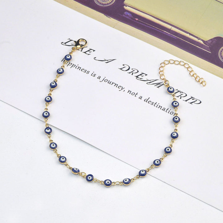 Decorative Eye Charm Anklet Bowlift