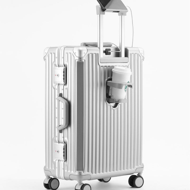 Unisex Sleek and Durable TSA-Friendly Hard Shell Carry-On Suitcase Bowlift