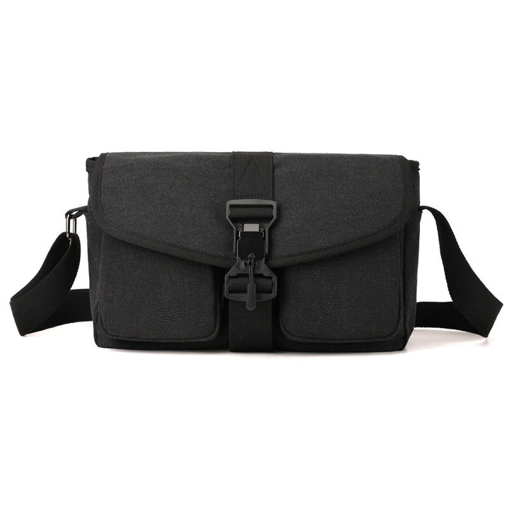 Versatile Canvas Crossbody Bag Bowlift