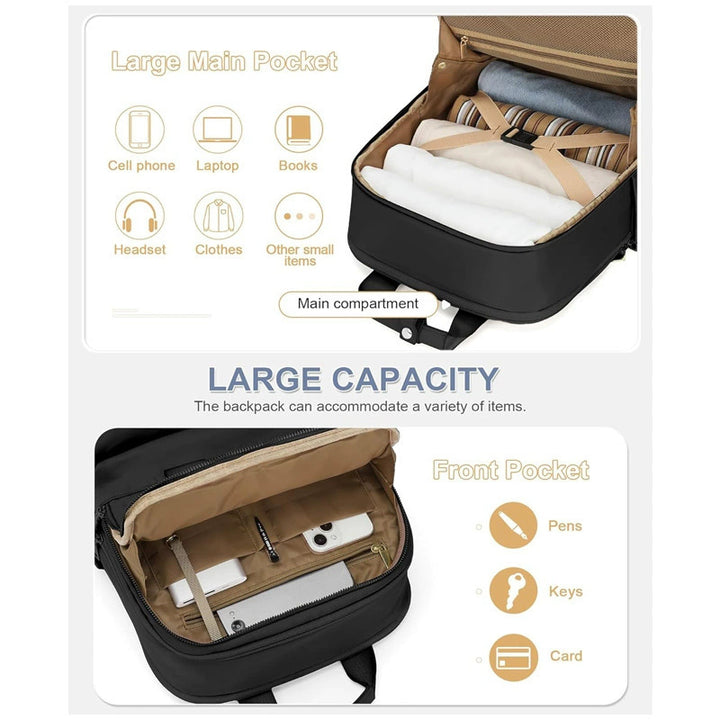 Stylish Multi-Functional Everyday Backpack Bowlift