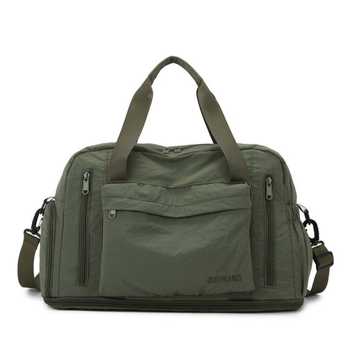 Sporty Shoulder Bag With Integrated Organization System Bowlift